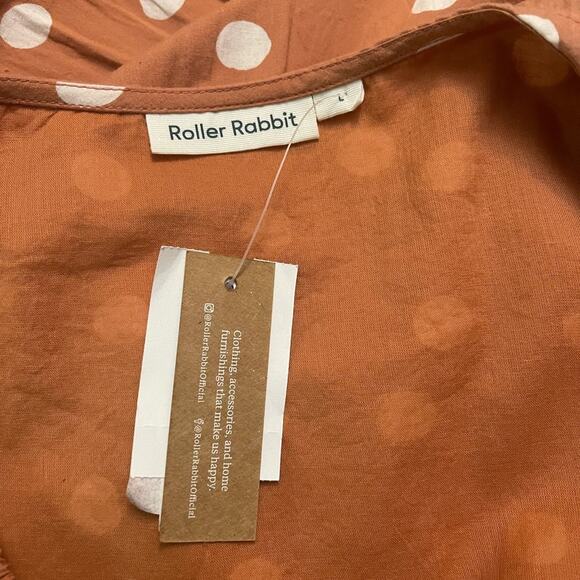 New Roller Rabbit Polkadot Tiered Dress - Picture 8 of 9